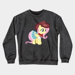 Cowgirl Fluttershy Crewneck Sweatshirt